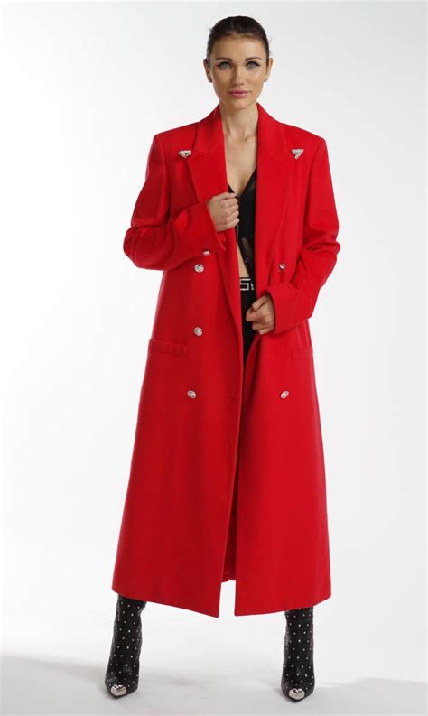 cashmere VERSACE Women Coats 